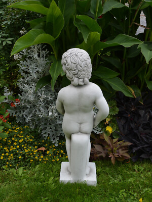 Gartenfigur Statue Chinesischer Terrakotta-Krieger, Steinfigur, H. 48 Cm, 6 Kg, Frostsicher