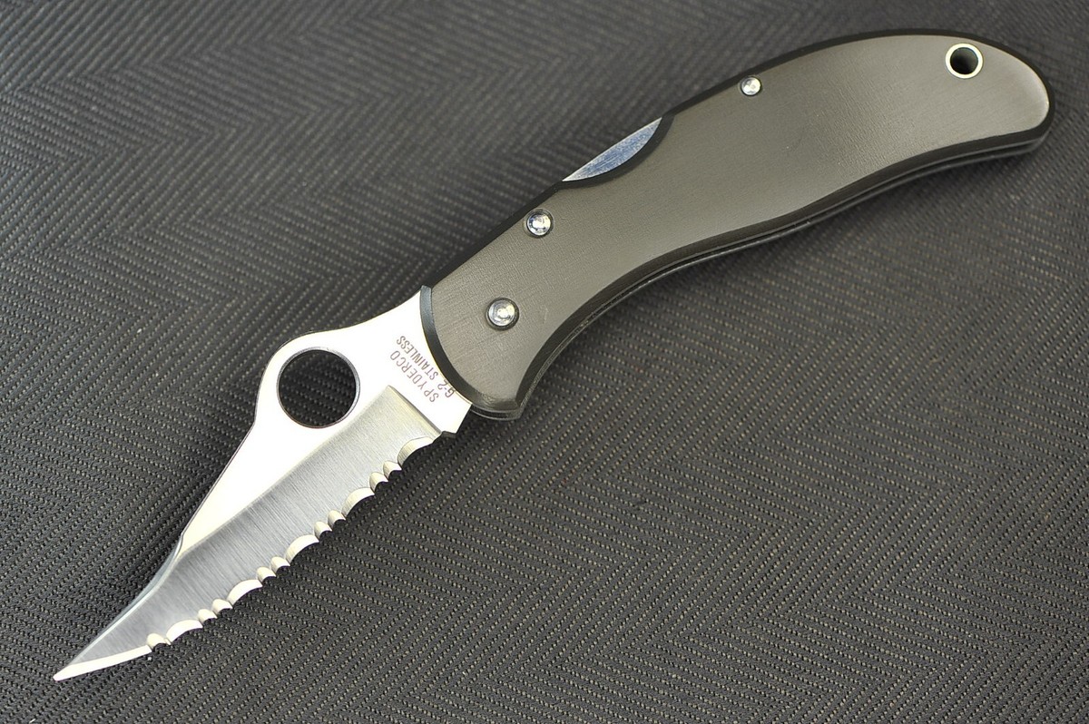 The Original Sypderco Tuffram Worker 2-G Steel, SPYDERCO CLIPIT