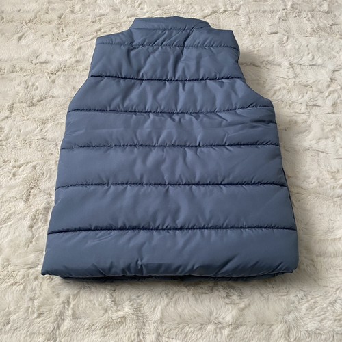 Puma Kids Blue Puffer Vest Size XS (5/6) - Picture 4 of 4