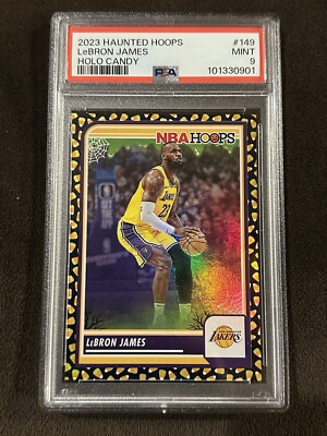 2023-24 Panini Haunted Hoops - LeBron James #149 Holo Candy