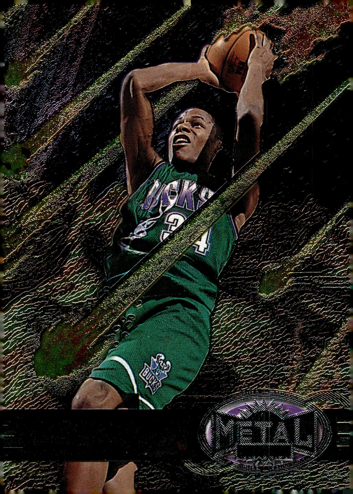 1997-98 Metal Universe #104 Ray Allen