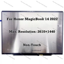 14.0" For Honor MagicBook 14 2022 2160×1440 LCD Screen Assembly Non-Touch New