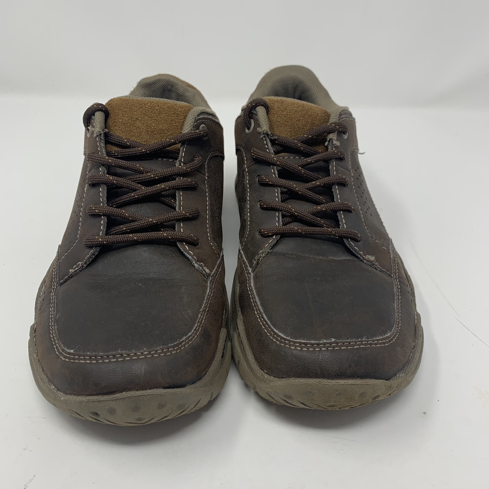Crocs Swiftwater Men’s Hiking Shoes Brown Leather Low… Gem