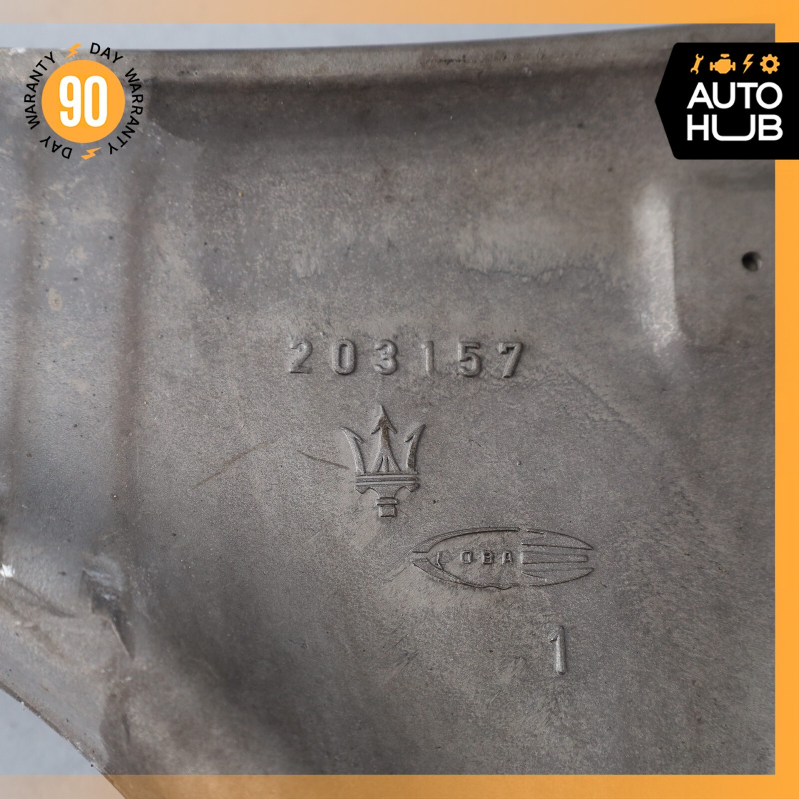 03-10 Maserati Quattroporte M139 Rear Left Side Top Lower Control Arm OEM 29k