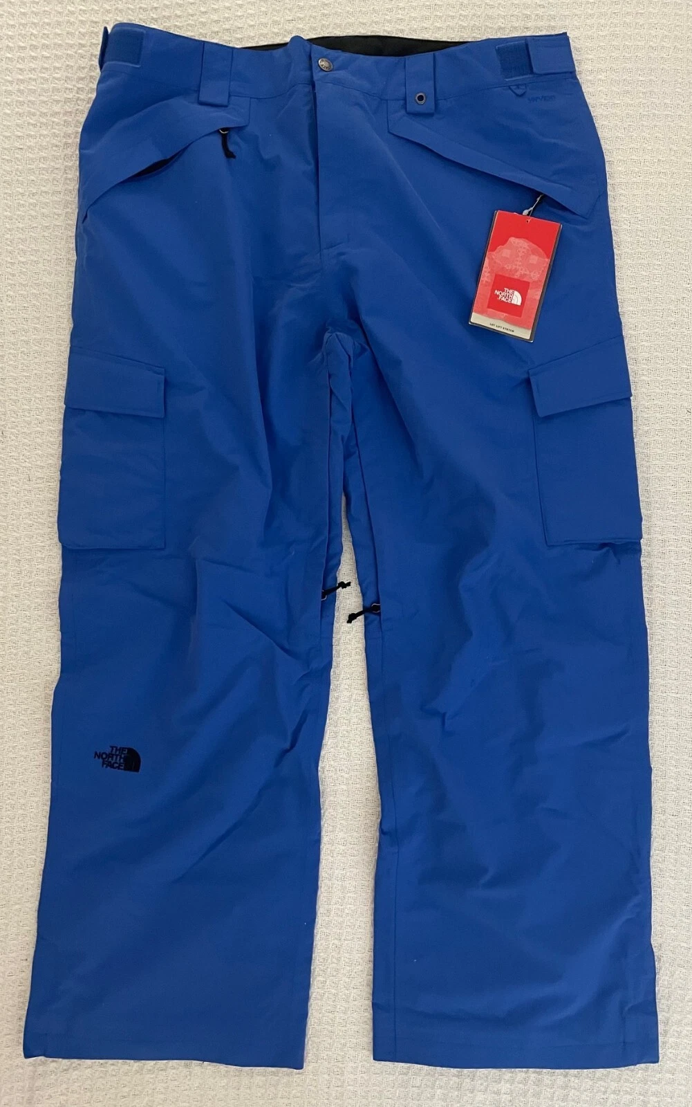 North Face Men Slasher Cargo Ski/Snow waterproof Pant - Nautical Blue - XXL/Long
