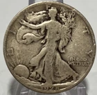 1928 S Walking Liberty Silver Half Dollar VG+ Free Shipping With Five Items A2