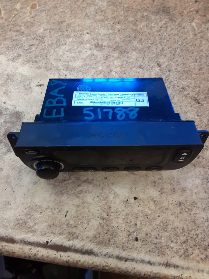 Suzuki Verona 2005 2006 calefacción aire acondicionado control de temperatura Foto 2 de 4