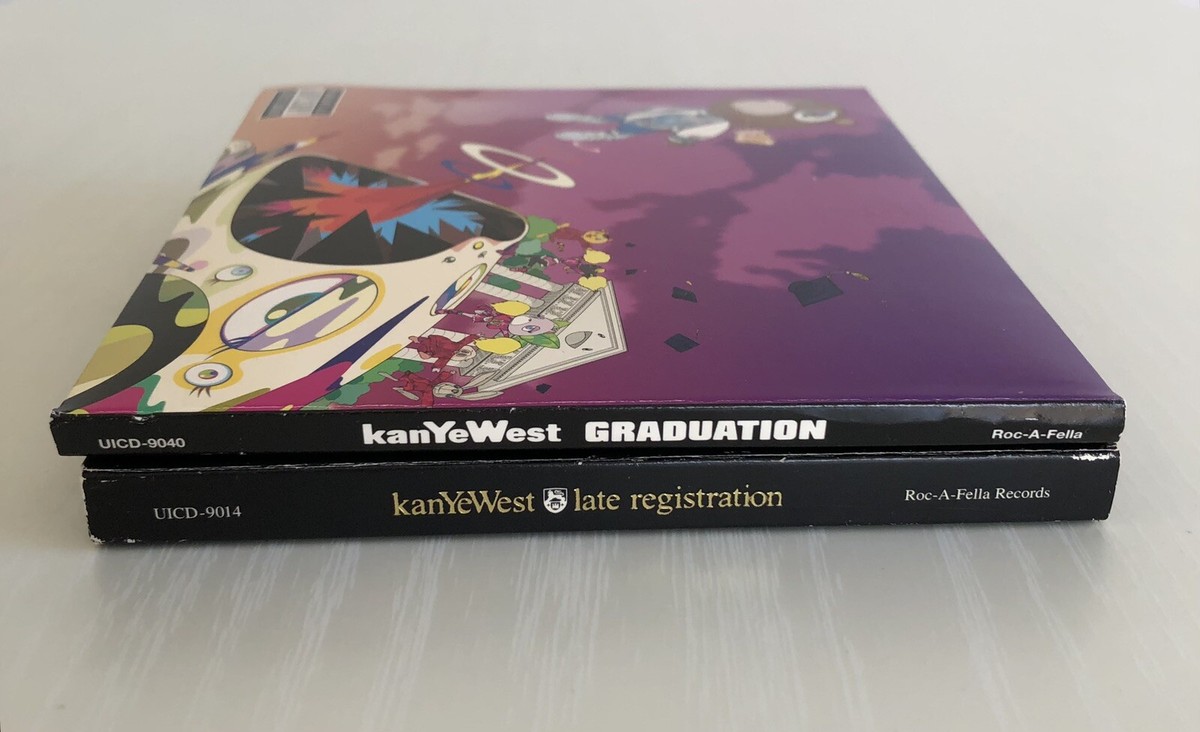 Kanye West CD GRADUATION Late Registration set of 2 CDs import