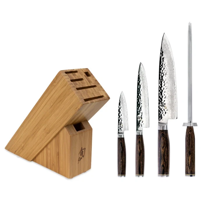 Shun Premier 5 Piece Starter Block Knife Set TDMS0512 NEW
Opens in a new window or tab