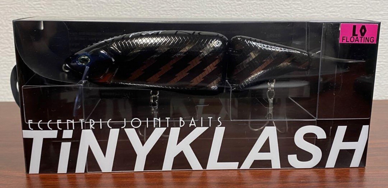 DRT TiNY KLASH Low Floating Electric Black Japanese Fishing Lure Swimbait New - Image 1