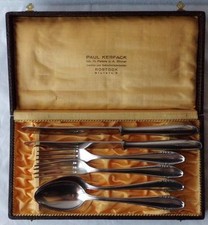 Besteckset für 2 Personen / versilbert  / 90er Auflage Silber