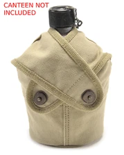 US WW2 3RD Pattern P3 Cross Flap Canteen Cover marked JT&L 1943