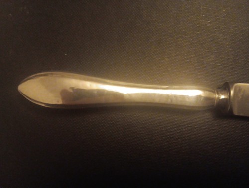 Antique Sheffield 1921 Sterling Silver Handled Letter Opener John Sanderson & So - Picture 4 of 9