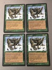 Lhurgoyf X4 Ice Age Various Condition See Pics Front Back
