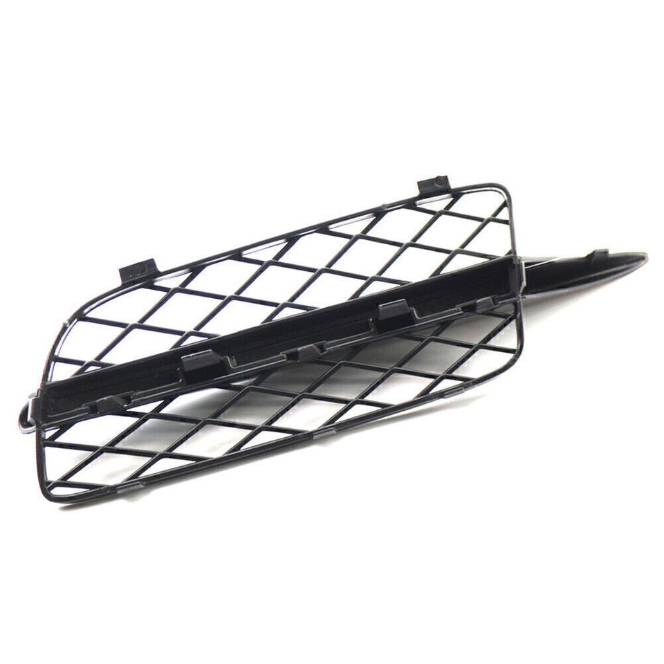 Fit BMW X5 E70 20072010 Right Side Front Bumper Fog Light Grill Black