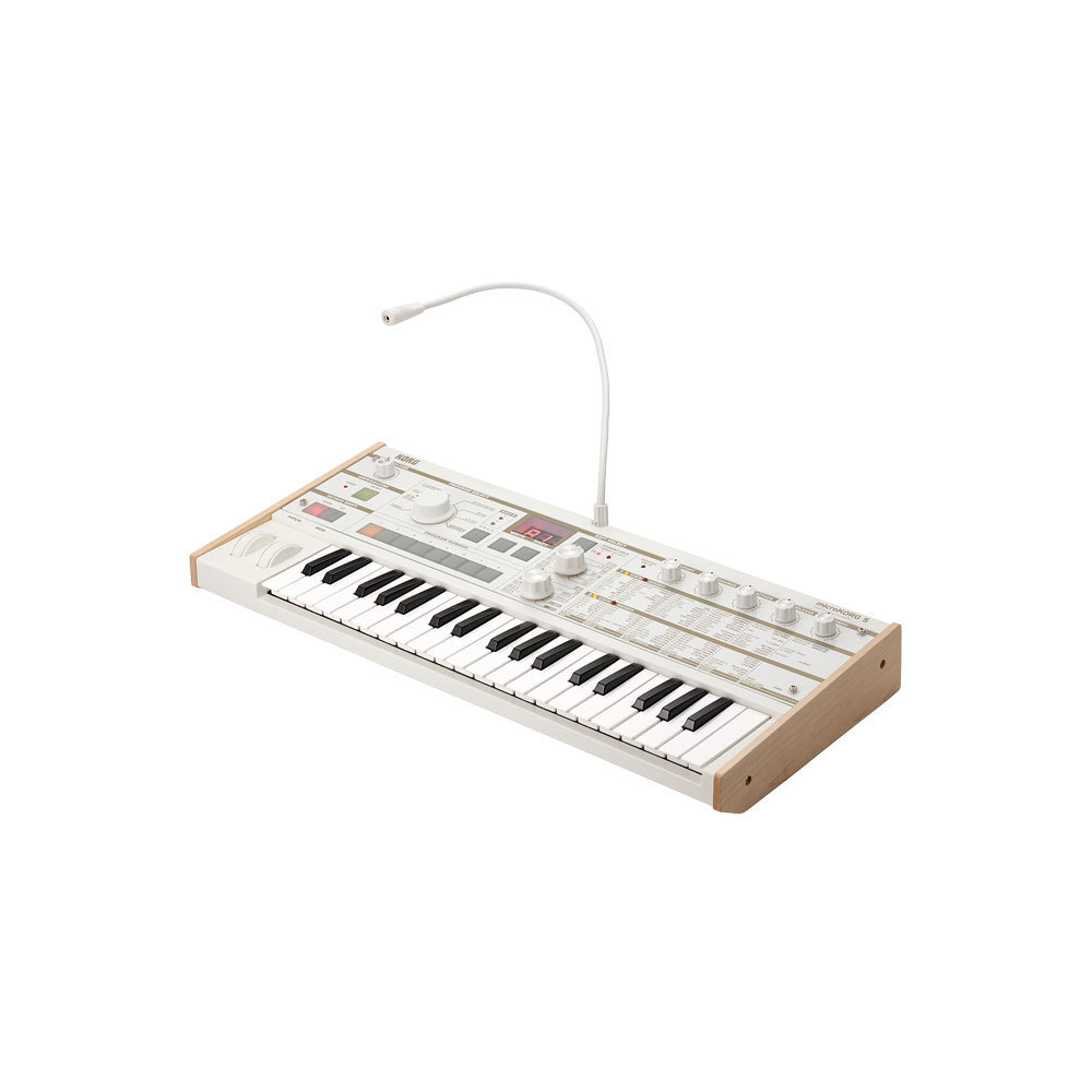 Korg microKORG S MK1S Synthesizer With Adapter And Microphone 
