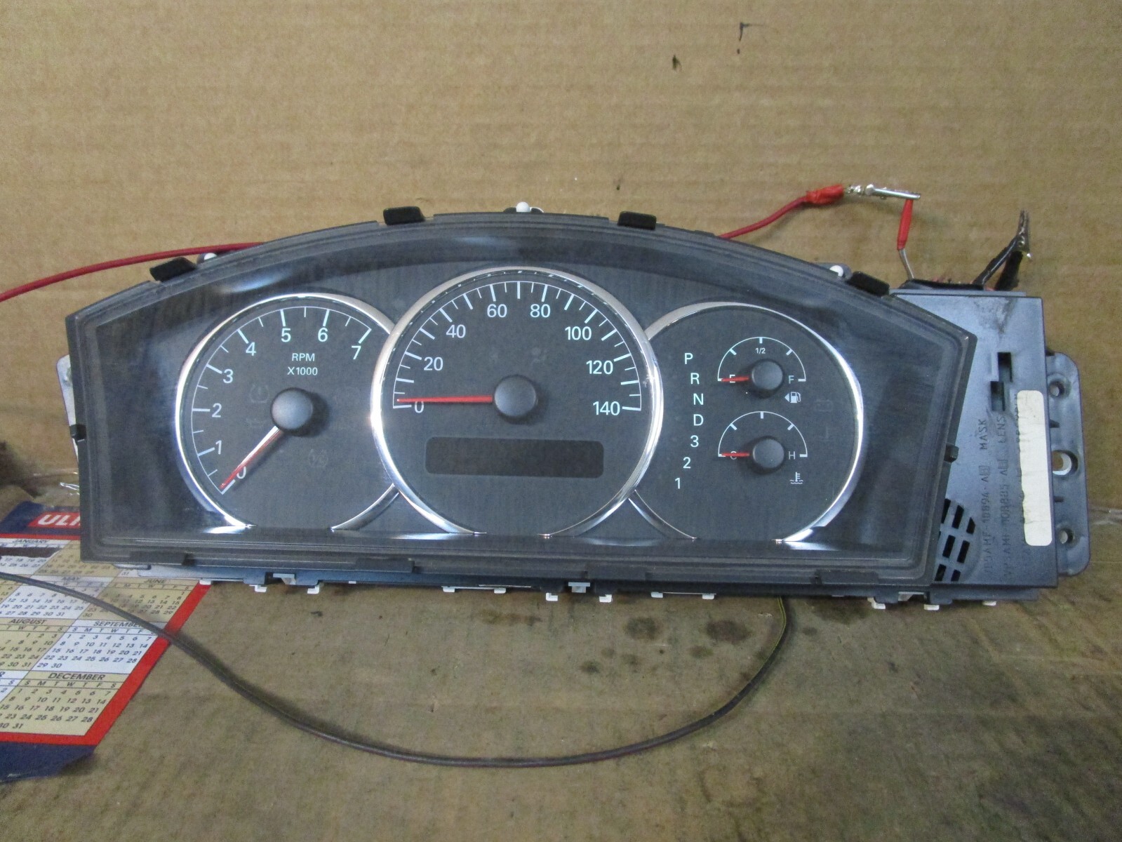 08 09 Buick Lacrosse Speedometer Instrument Cluster 132k Miles 25807575
