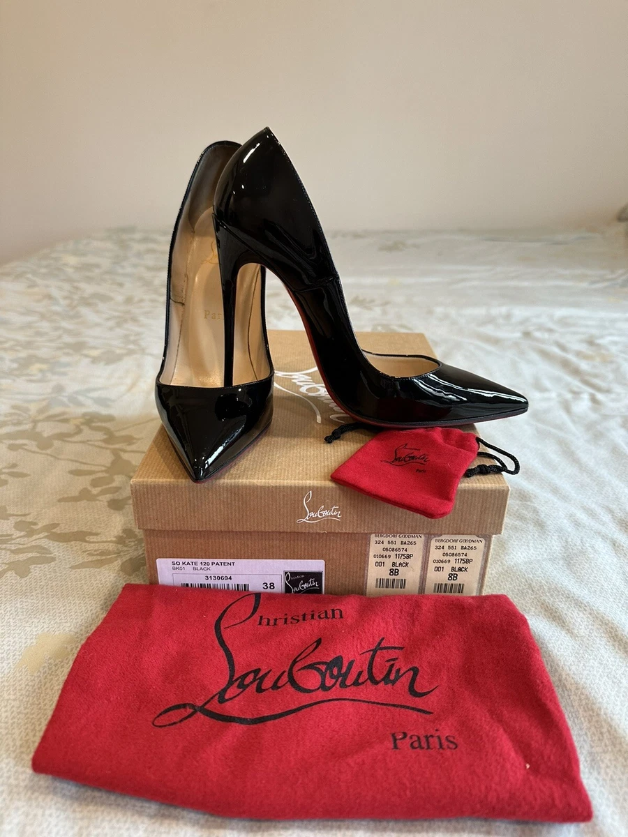 Christian Louboutin So Kate 120 leather pumps