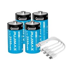 2x CR123 Batteries CR123A 123 3.7V Li-Ion Rechargeable battery Camera Charger