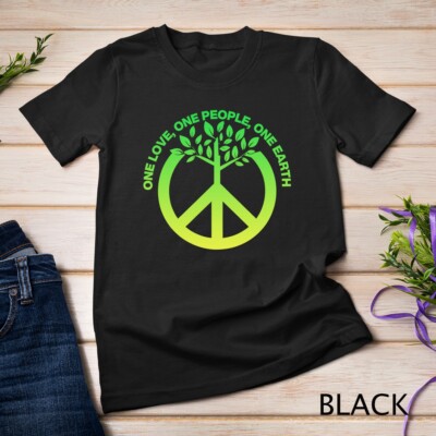 One Love, One People, One Earth International Day Of Peace Unisex T-shirt