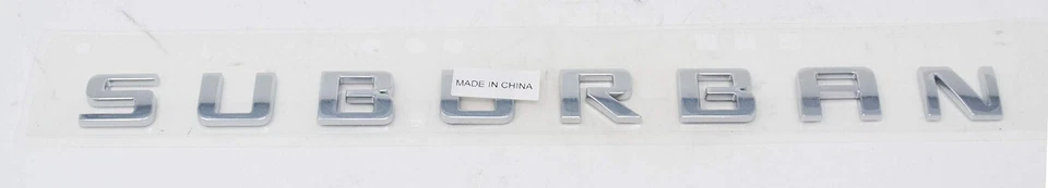 НОВЫЙ OEM GM ХРОМ CHEVROLET SUBURBAN ЛИФТГЕЙТ ЭМБЛЕМА 07-13 15860871 B192 - Изображение 2 из 2