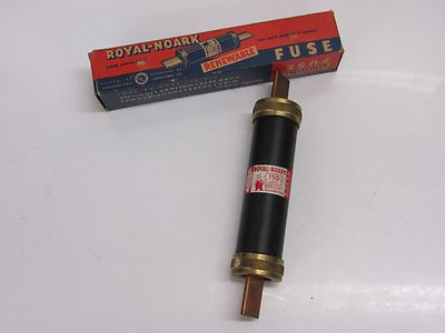 NOS! ROYAL-NOARK RENEWABLE FUSE 150 AMP 600 VOLTS, VG-94