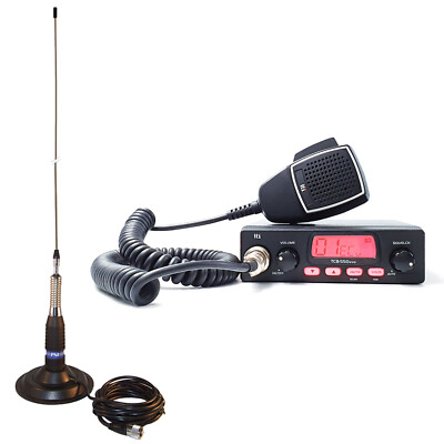 SET TTI TCB-550 EVO CB-Funkgerät 12 & 24Volt mit ML160 Magnetantenne