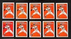 1988 Topps #6 Nolan Ryan Record Breaker Astros 10ct Baseball Card Lot 2401E