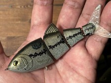 Bass “Fry” Mini Swim-bait (Hand Created “no 2 are Alike” 🔥