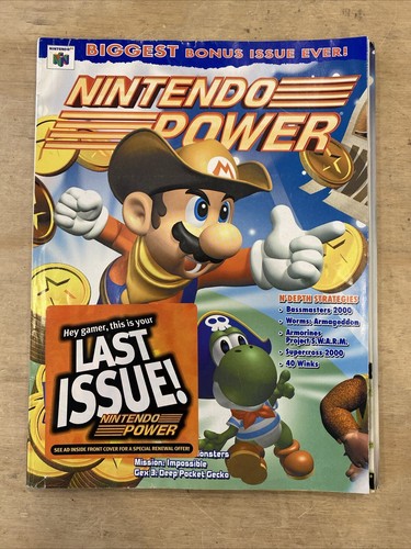 1407) Nintendo Power Magazine Lot 2000 #128-133, 135, 136, 138-140 Pokémon Mario - Picture 6 of 18