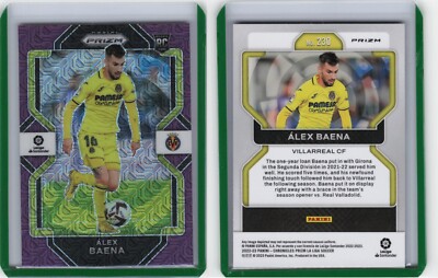 22/23 Chronicles La Liga Prizm Purple Mojo #201 Gonzalo Villar - Getafe CF