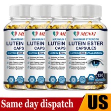 Eye Health Supplement, Lutein and Zeaxanthin, Vision Health, Eye Strain Support