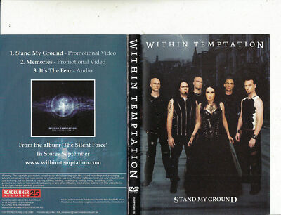 Within Temptation-Stand My Ground-2005-Music Band W-DVD vgc t22