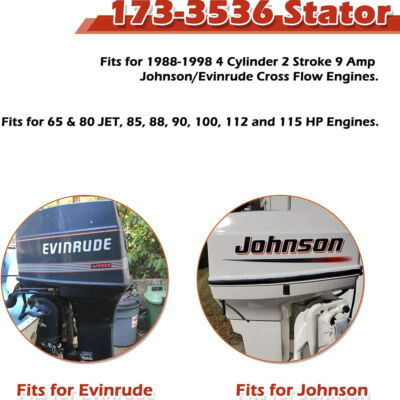 Starter Außenborder New Starter Fits Outboard Marine OMC Johnson Evinrude 100 100HP Evinrude 90 Starter