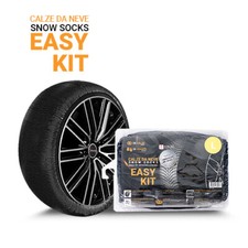 Calze da neve EN 16662-1 EASY KIT TAGLIA L per pneumatici 195/70R15.5-165/75R16-