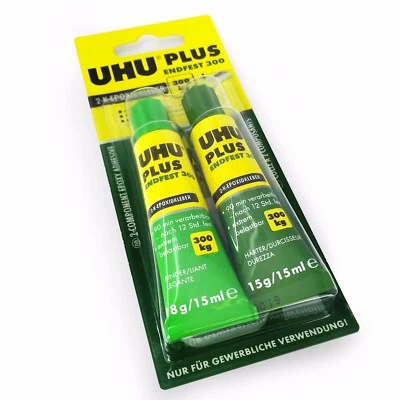 UHU Endfest Plus 300 - Adesivi bicomponenti - 15 ml - ACQUISTA 3 RICEVI 1 GRATIS