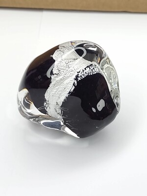 Timothy E. Landers Dichroic Glass Paperweight