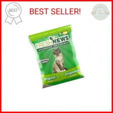 Fresh News Recycled Paper, Original Pellet Cat Litter, 12 Pound
