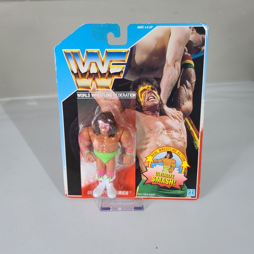 1990 Hasbro WWF Ultimate Warrior Figure Ultimate S...
