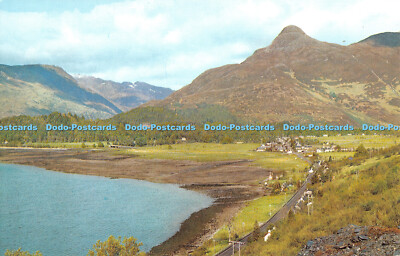 R524234 Loch Leven und der Pap von Glen Coe von oben Glencoe Village PT35507