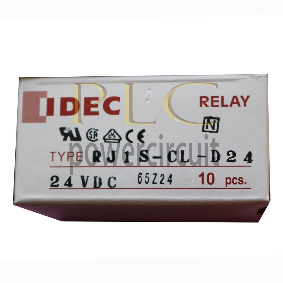 IDEC RJ1S-CL-D24 Relay Plug-In SPDT 12A 24VDC New 1PCS - Image 3 of 4