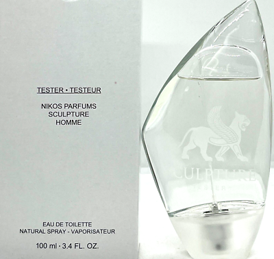 NIKOS SCULPTURE HOMME Eau De Toilette Spray FOR MEN 3.4 Oz / 100