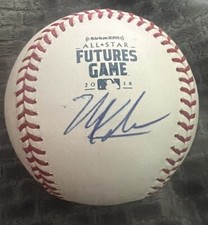 Mitch Keller Signed Futures Game Baseball Pittsburgh Pirates Auto Autographed