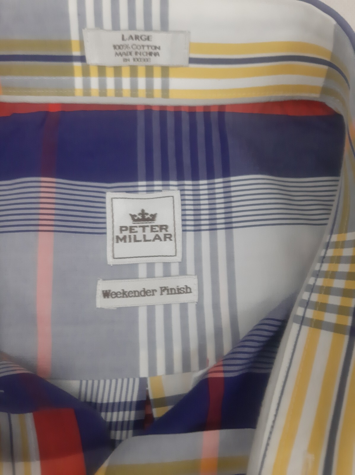 Peter Millar Button Down Shirt Weekender Finish M… - image 5