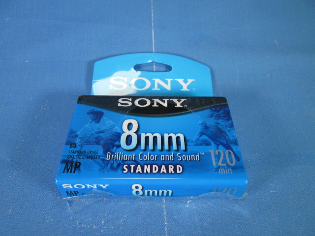 SONY 8mm Standard MP 120 Min Video 8 Tape P6-120MPL **Free