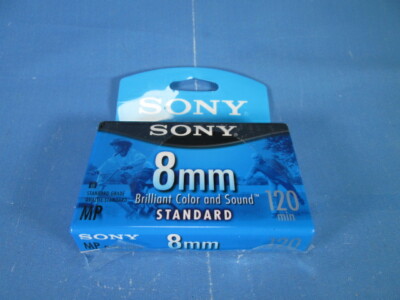 SONY 8mm Standard MP 120 Min Video 8 Tape P6-120MPL **Free
