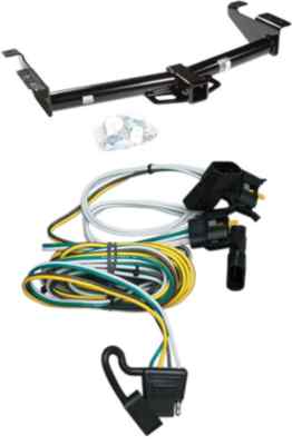 2000-2003 FORD E150 E250 E350 ECONOLINE TRAILER HITCH W/ PLUG&PLAY
