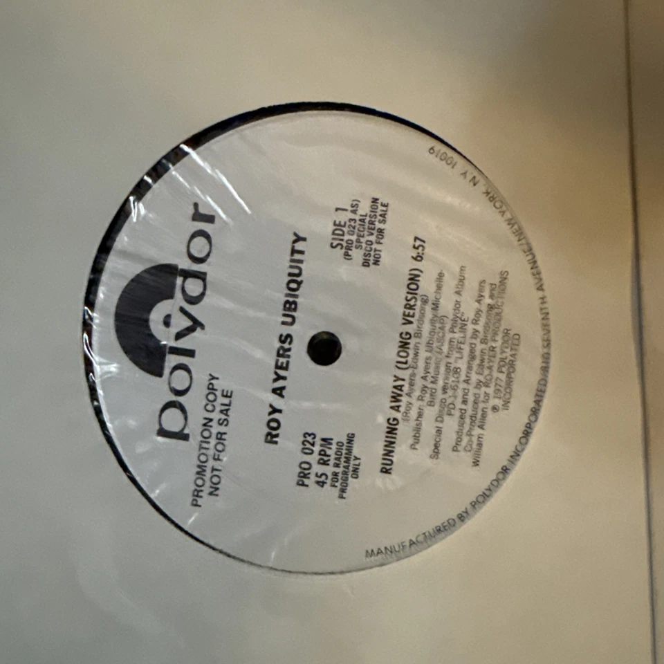 Roy Ayers Ubiquity Vinyl Commercial Use Only Promo LP Record Funk Soul Disco - Bild 3 von 3