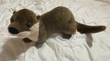 Wild Republic Sea Otter Plush Stuffed Animal Brown Tan Realistic SD