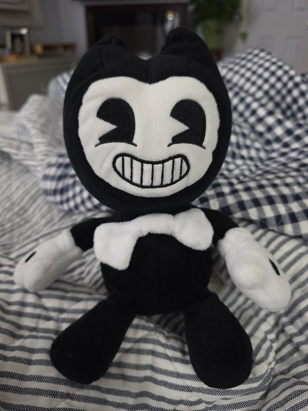 Bendy Plush Black & White Bendy and the Ink Machine Stuffed Toy